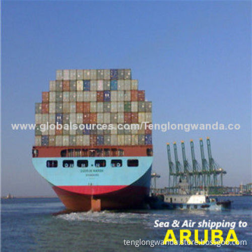 FCL LCL Sea Cargo to Oranjestad of Aruba from Xiamen Qingdao Tianjin
